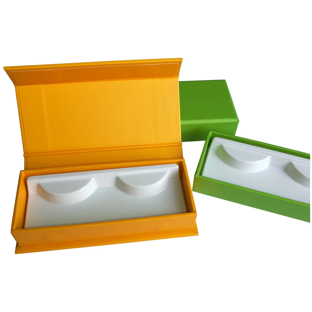 Printed eyelash jewellery hair packaging boxes custom logo