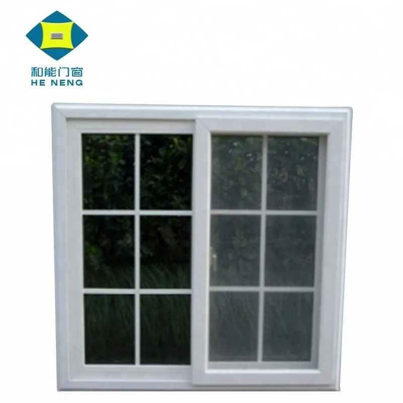 OEM Latest Safety New House Modern UPVC Window Grill Design India For Sliding Windows