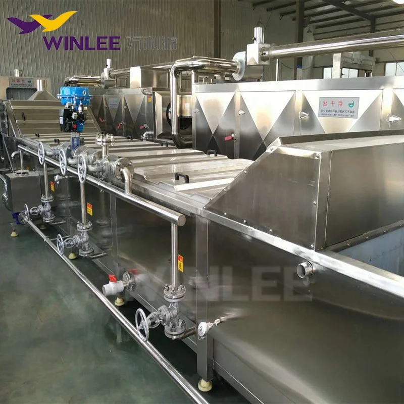 Automatic food pasteurization equipment continuous tunnel pasteurizer pickles pasteurization machine