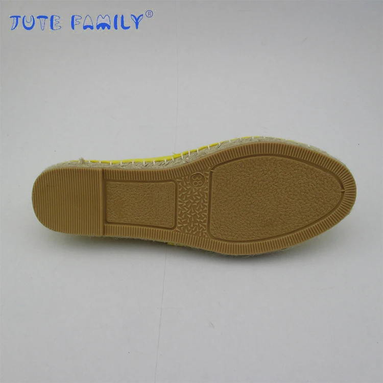 Wholesale Cheap Natural Hemp Sole Womens Flat Canvas Shoes Espadrilles