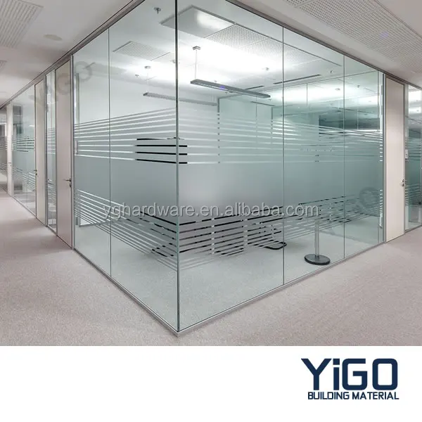 YG-P032 передвижная перегородка, стеклянная перегородка
