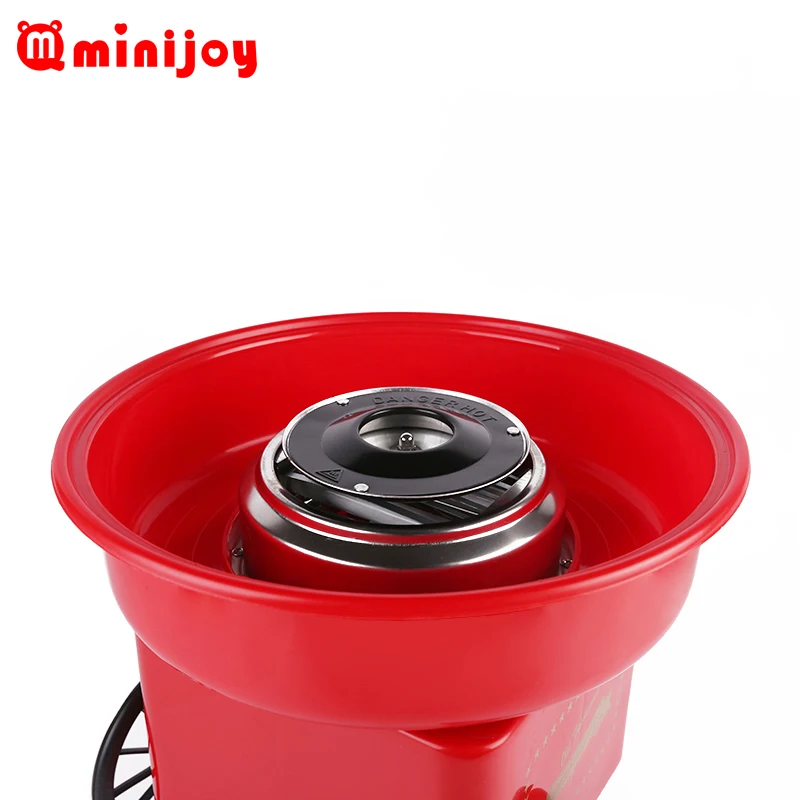 Для сахара 500W детский подарок красный Электрический мини-устройство для изготовления сахарной ваты машина закуски