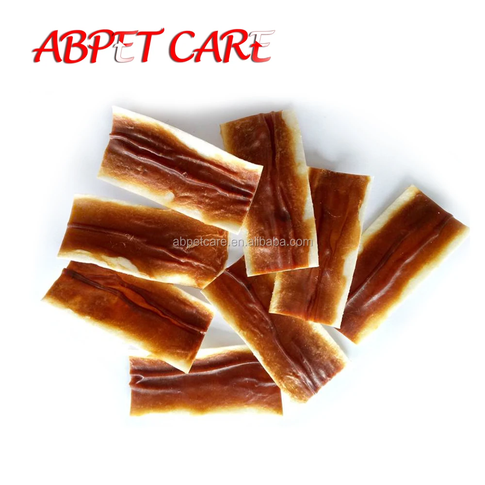 Safe rawhide pet food Beef Tendon with Rawhide Knotted Bone