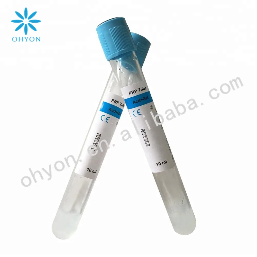 PRP тюбик ACD + гель HA prp 8 мл 10 15 20