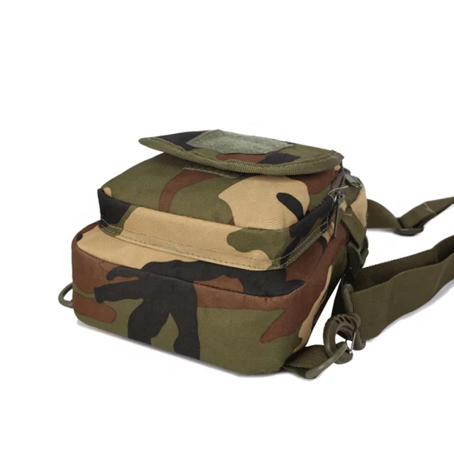 
Custom logo new design men women kids vintage army outdoor waterproof military tactical chest bag sling backpack shoulder bag 