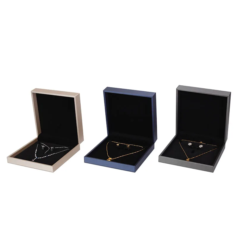 Wholesale Leather Packaging Box For Jewelry Set