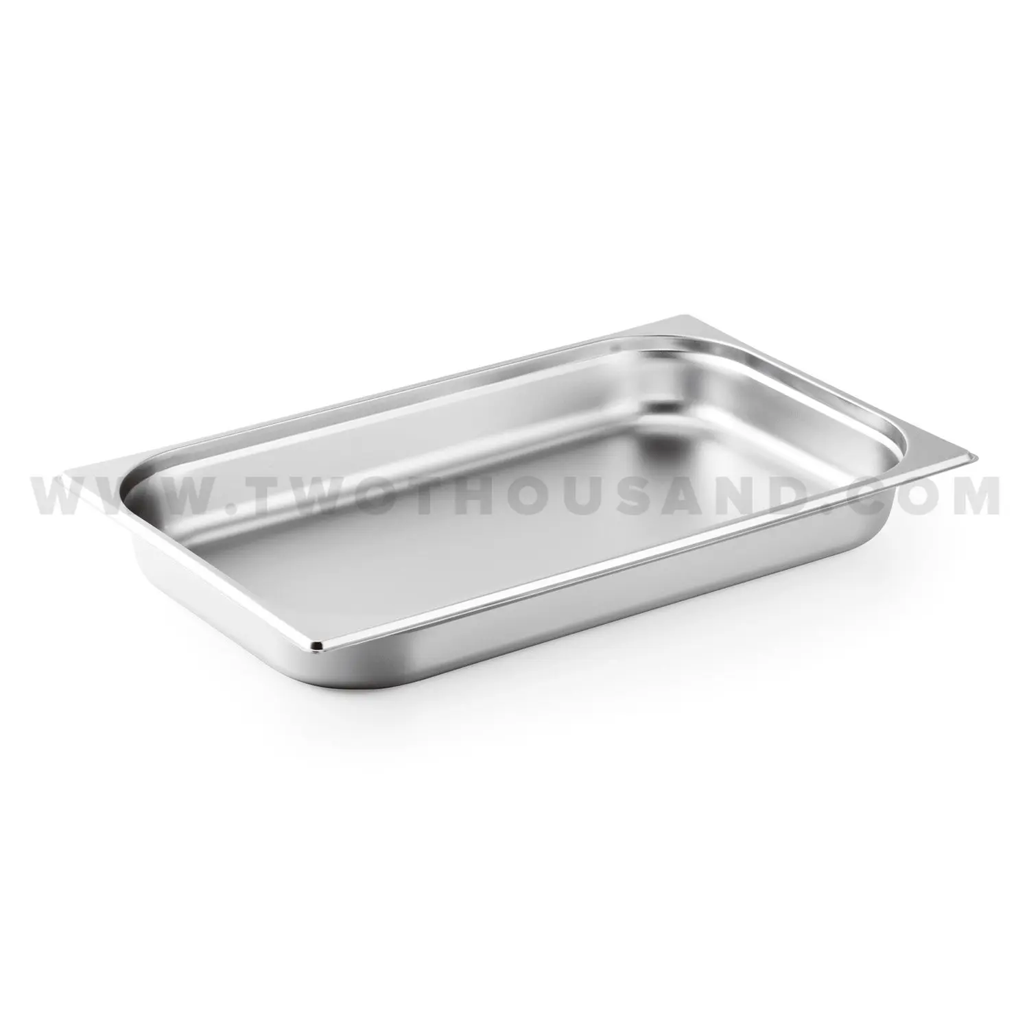 TT-811-2 8.5L 1/1X2.5' Size Stainless Buffer Server GN Pan Food Tray