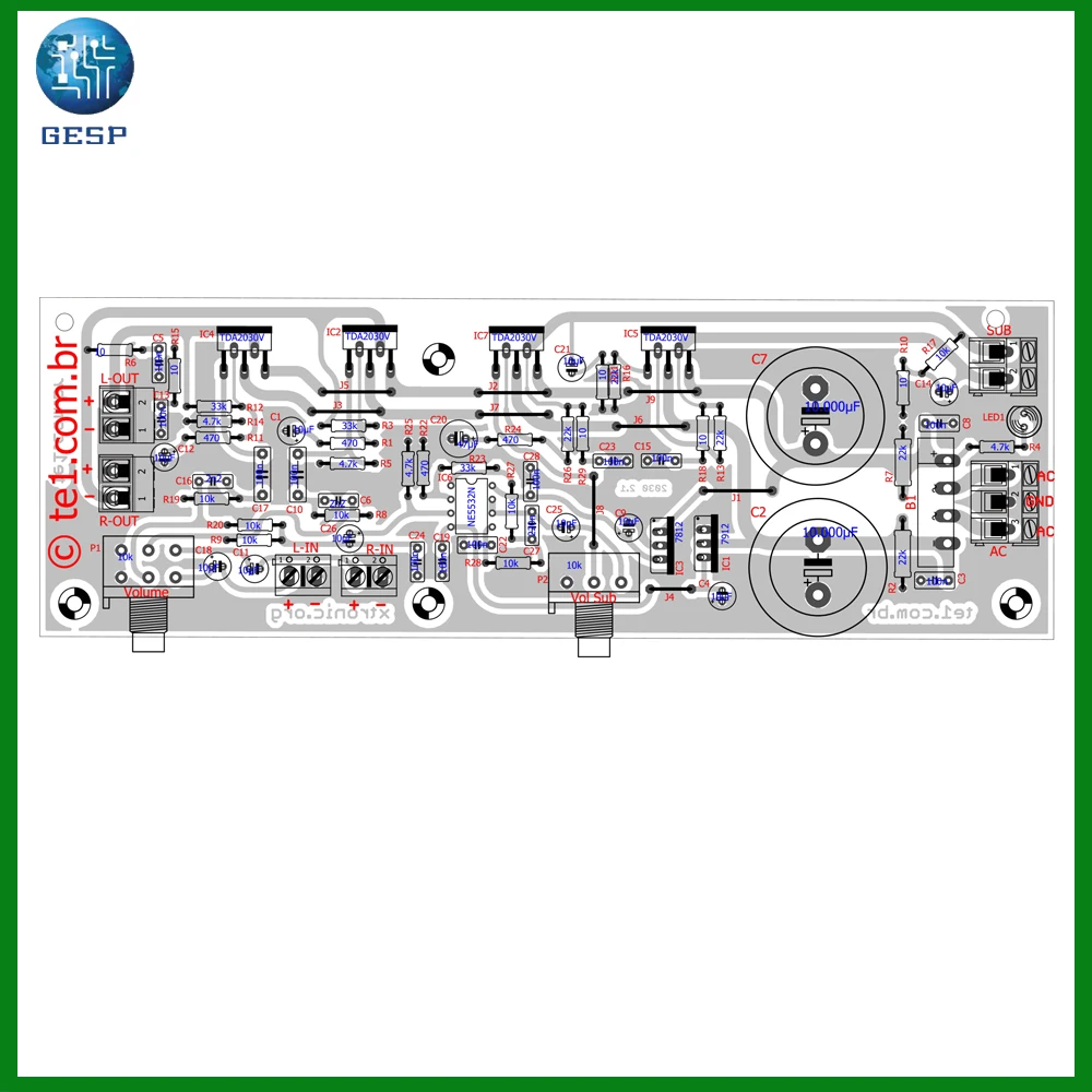 Electrical generator avr circuit diagram schematic pcb design