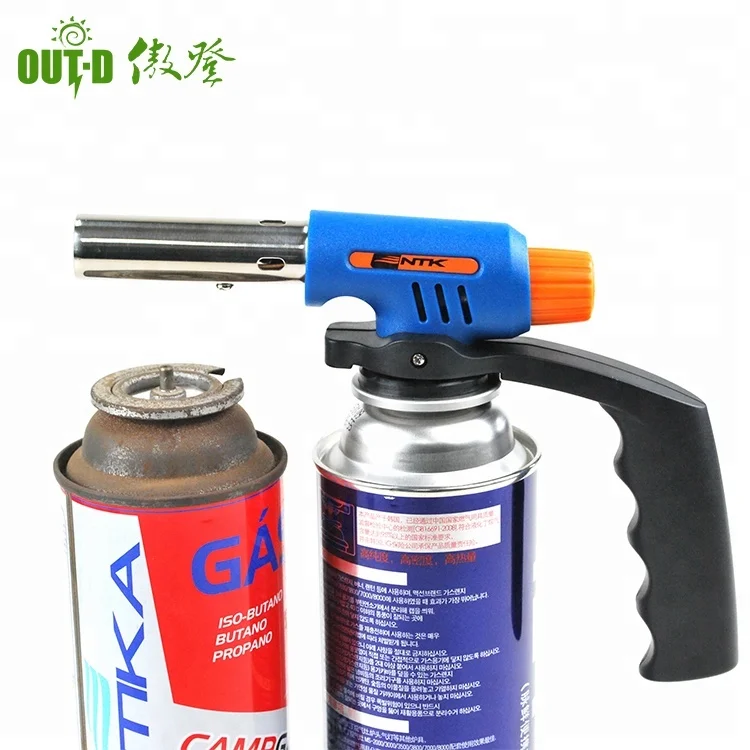 
kitchen portable camping cartridge mini gas torch 