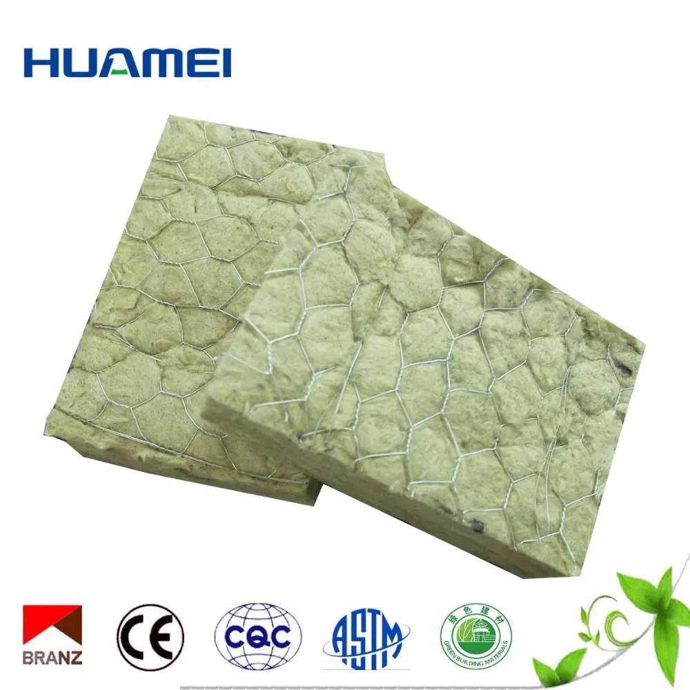 
Fireproof Rockwool Insulation Price 50mm Thickness Board Using In Wall Rock Wool 