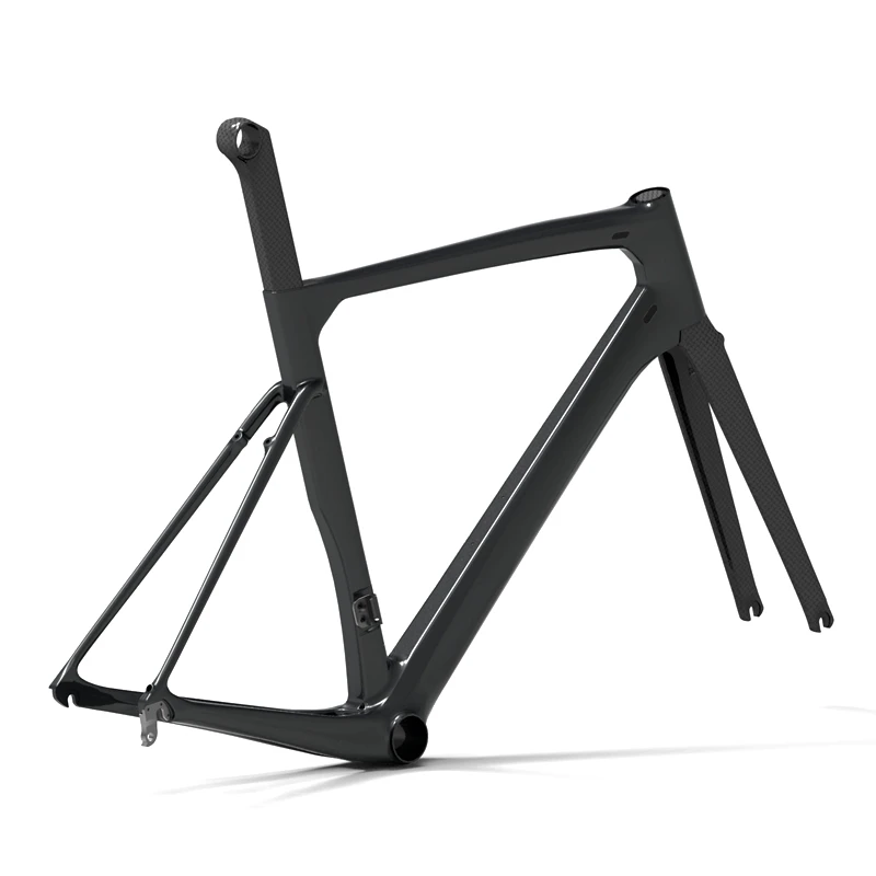 
Aero Carbon Bike Road Bicycle Frame Custom Paint 57CM Disc 