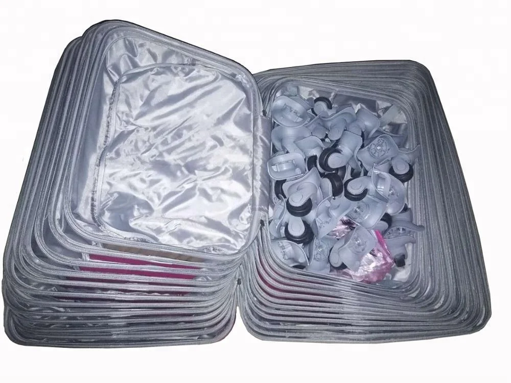 ABS unassembled suitcase semi-finished luggage bag half complete 12pcs luggage set with full accessories