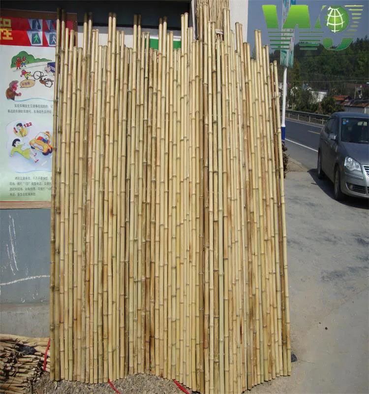 WY T-001 artificial black bamboo fence and bamboo cane mat