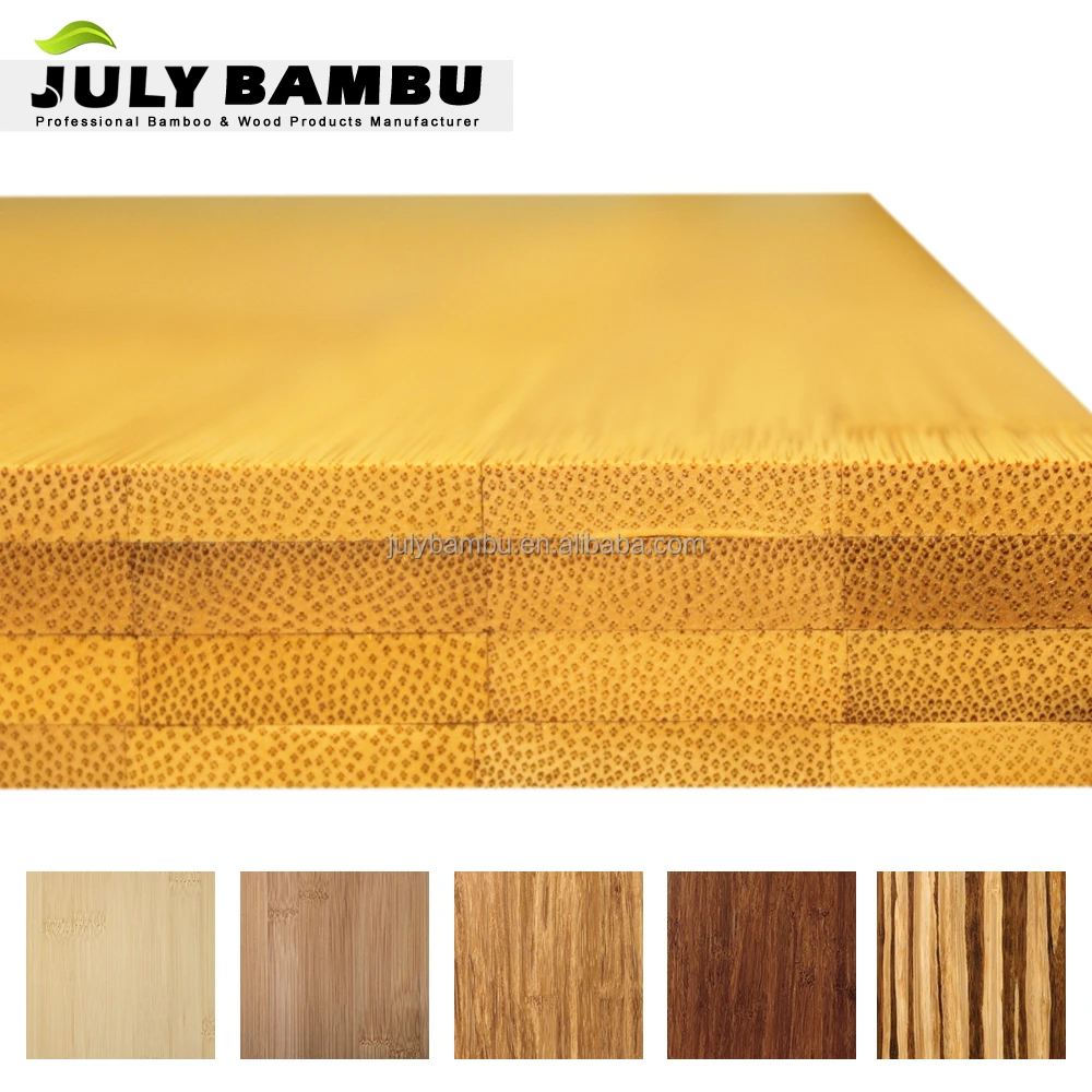 
Solid Bamboo Wood Sheets For Furniture Size 4x8 3mm-40mm 