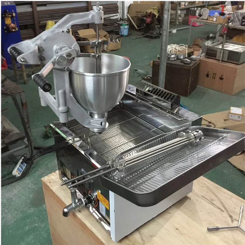 Low Price Commercial Industrial Lokma Takimi Mini Gas Donut Frying Machine For Sale