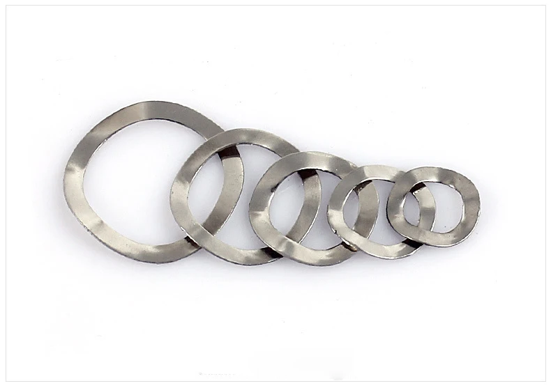 M3-M19 304 316 нержавеющая сталь гофрированная шайба волна шайба эластичный пружинная шайба