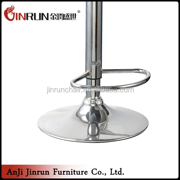 Современный высокий стул, черные регулируемые кожаные барные стулья