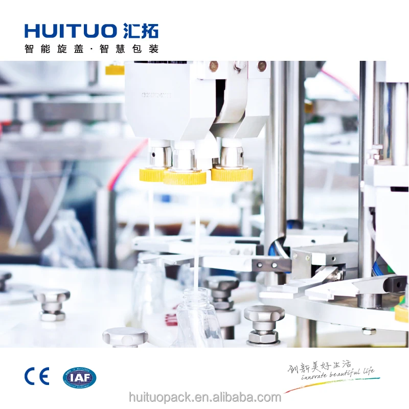 
Wholesale china automatic pump screw bottle rotary capping machine for skin care and shampoo 