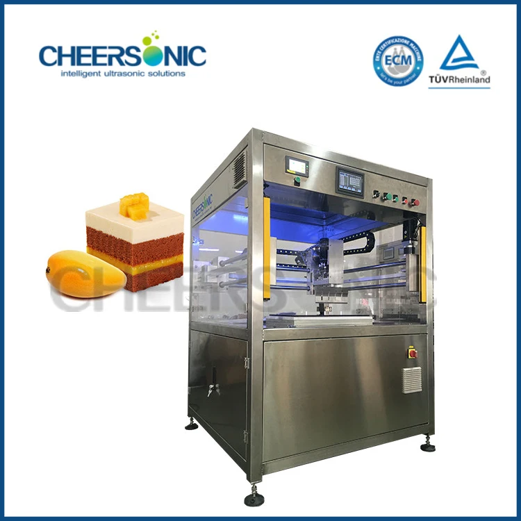 Прямоугольный торт резак ультразвуковой замороженных мороженое резки