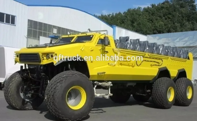  Распродажа экскурсионные автобусы с открытым верхом 6x6 по бездорожью