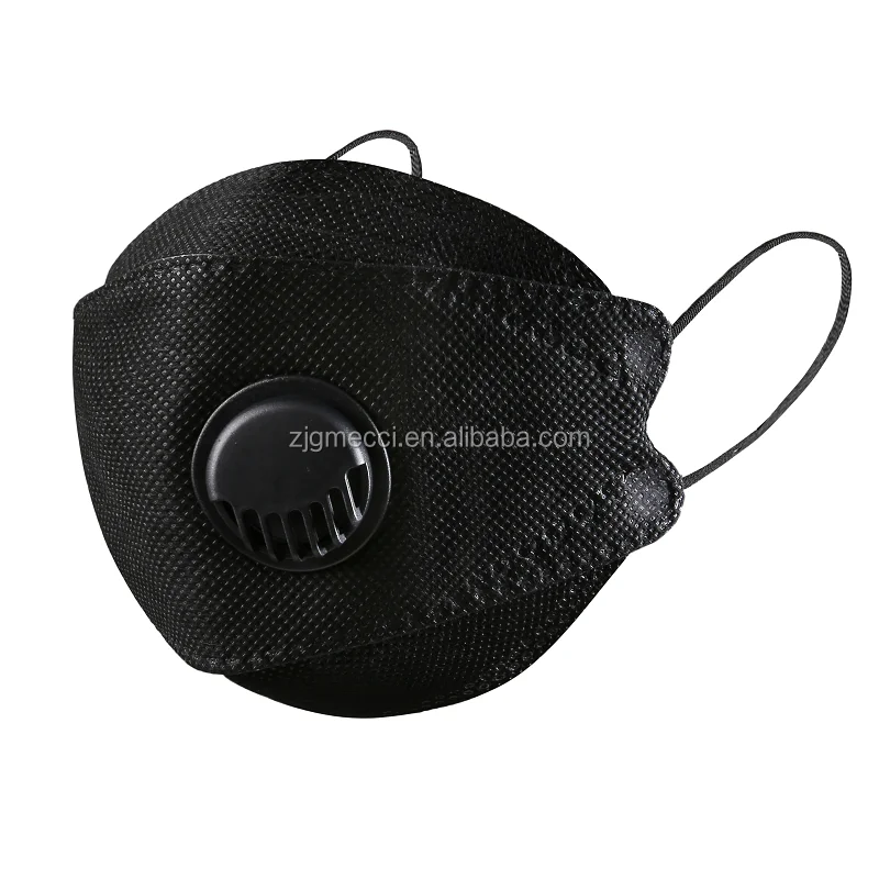 Маска для лица и носа Kn95, черная велосипедная Спортивная противопылевая движущаяся маска для рта