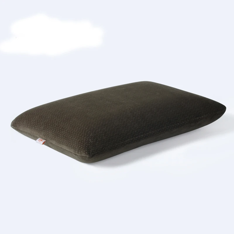 Contour Thin Memory Foam Pillow for Stomach Sleepers Tall Slim Flat Low Profile Design