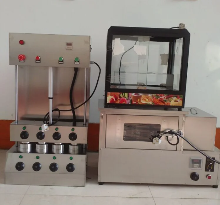 Good quality automatic easy operate pizza cone machine set machine to make pizza cone