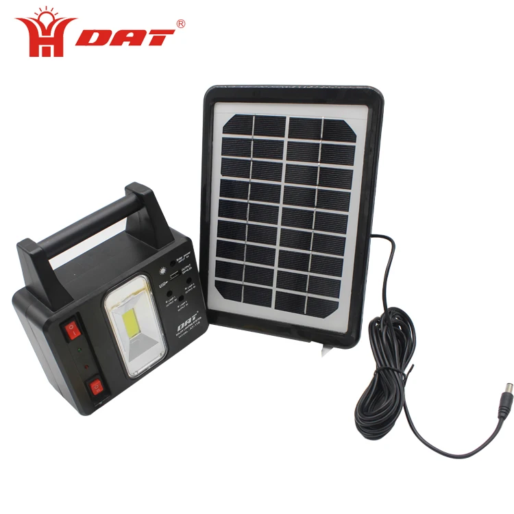 
AT-118 DAT Mini solar Home Lighting system kits Rechargeable led emergency light DC solar lighting kits 