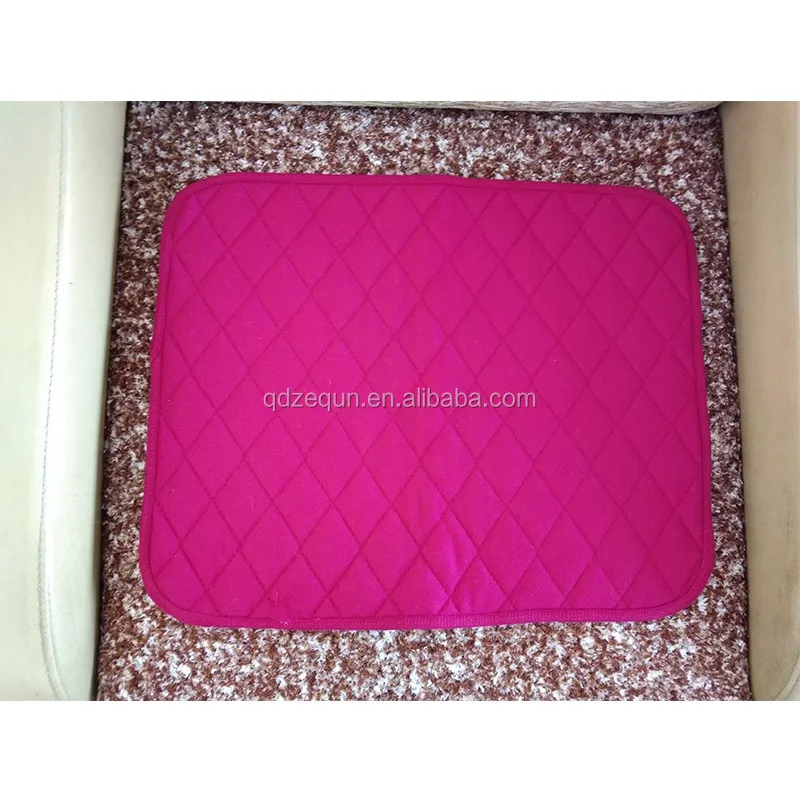 
340gsm gray premium pee pads for dogs, waterproof whelp pads, reusable pet training mat 