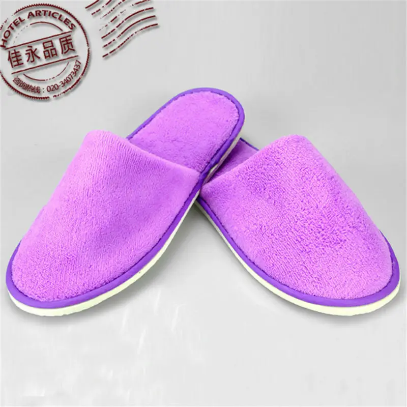 Флисовые гостиничные тапочки; Бархатные тканевые тапочки для гостиниц; Одноразовые Тапочки для спа-салонов