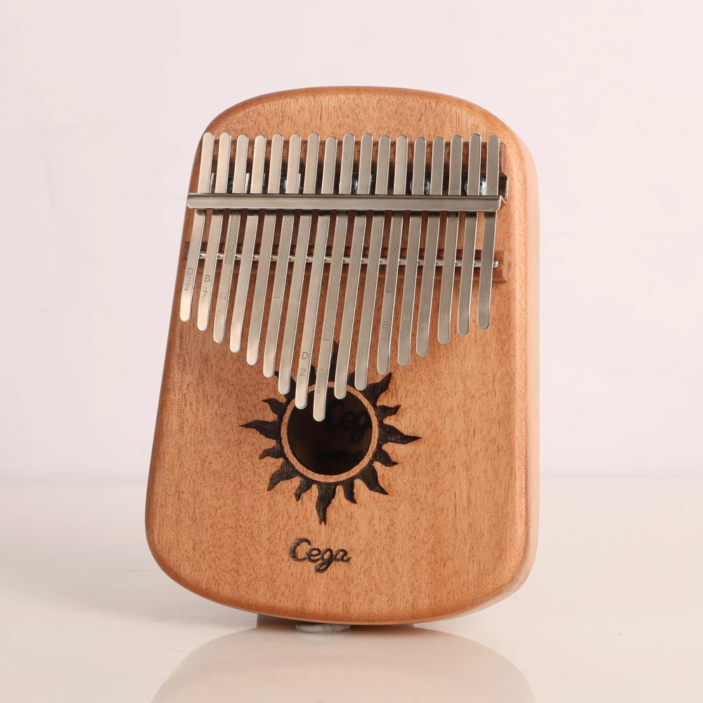 2019 new and hot amazon items 17 key kalimba mahogany thumb piano finger mbira