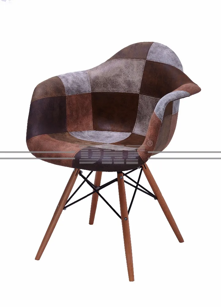 Новые модные дешевые, но качественные удобные гостиная ткань пластиковый стул