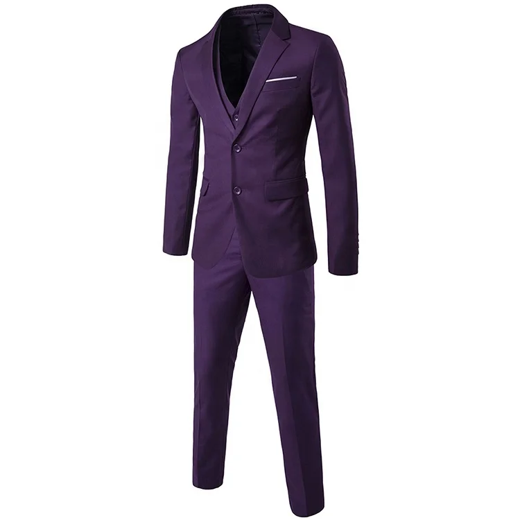 Latest Design Royal Blue Top Brand formal Coat Pant Men Suit
