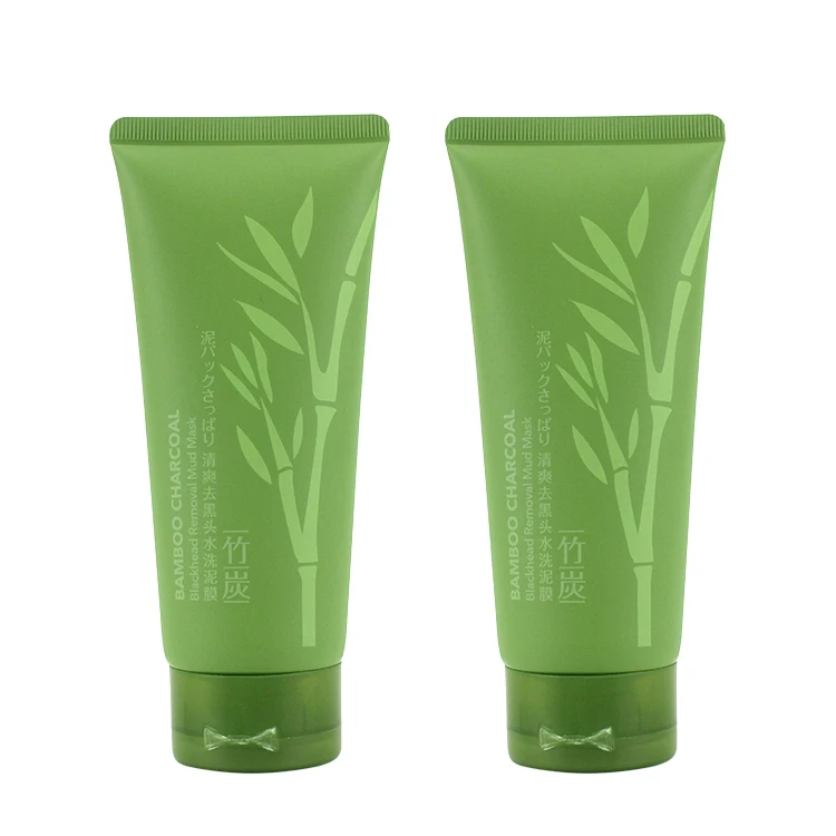 As Seen On TV Rose Gentle Skin Care Red Ginseng Empty Cosmetic Container Plastic Foam Cleanser Tube