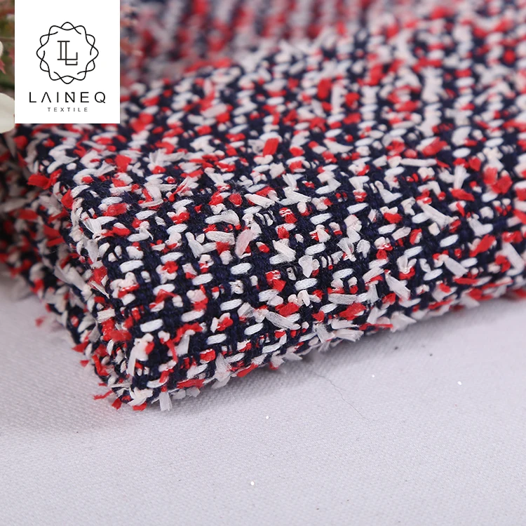 newest design China supplier slub breathable woolen fabric