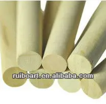 
Birch wooden round stick 