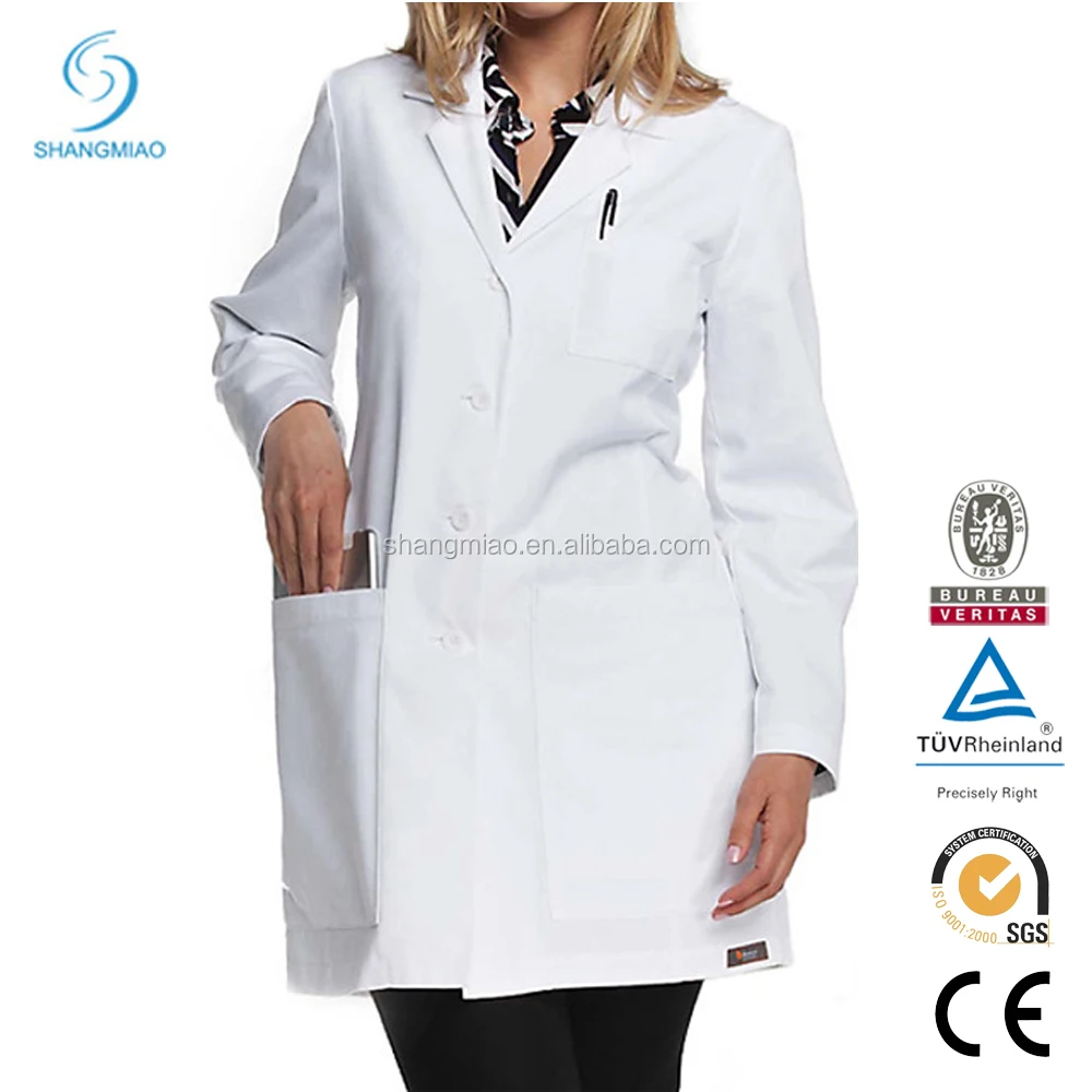 
Wholesale Hospital Work Clothing, Medical Uniforms Doctor Blouse Made In China 