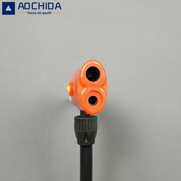 Wholesale mini inch portable tire inflator mixed color steel bicycle pump