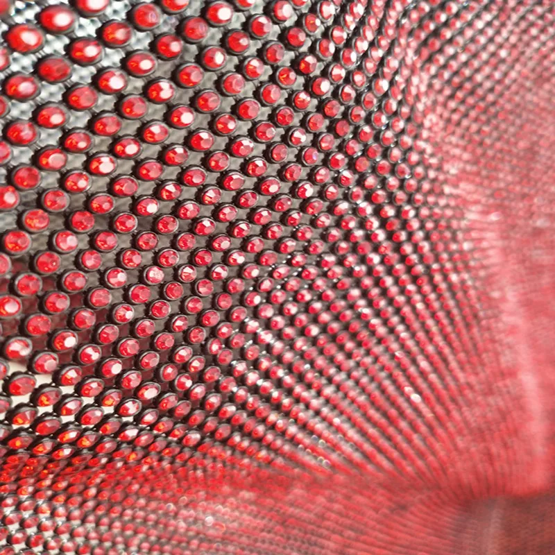 Профессиональные серебряные стразы 3 мм, горный хрусталь, цепочка для чашки, сетка, 24 ряда, бусины из смолы, обрезка