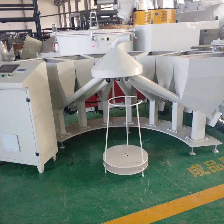 plastic powder gravimetric dosing system for produce plastic