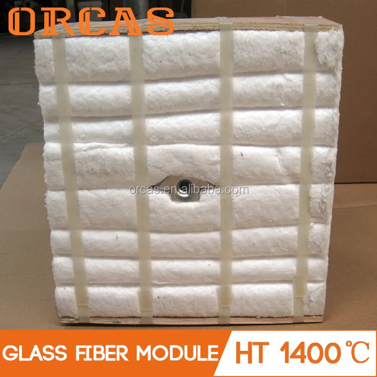 Heat resistant insulation 1400 ceramic fiber module