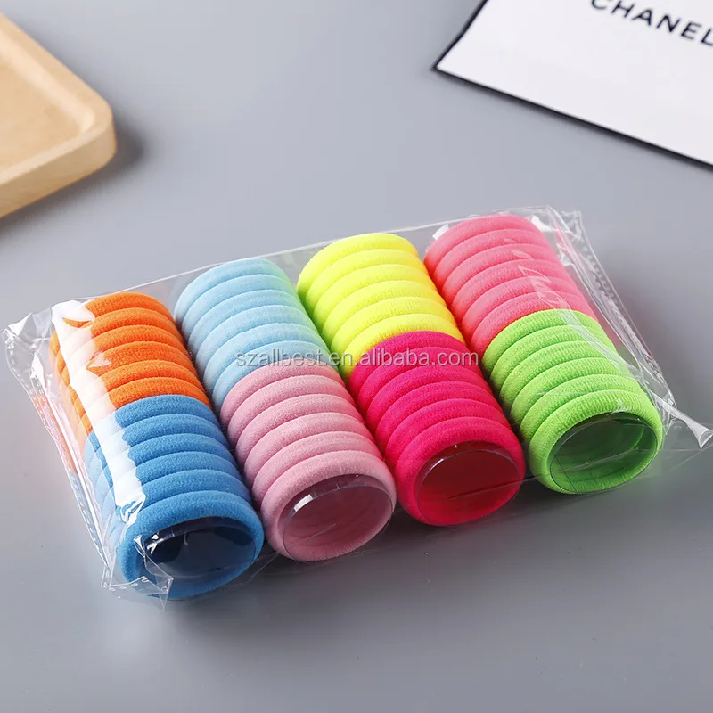 free sample elastic hair bands, hair string, hair knot for girls