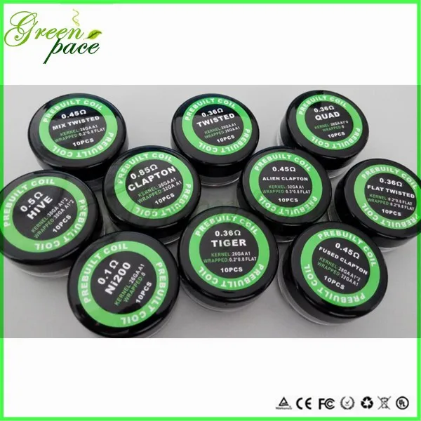 Alibaba gold supplier wholesale E cigarette heat wire vapor prebuilt coil 8 in 1 coil box