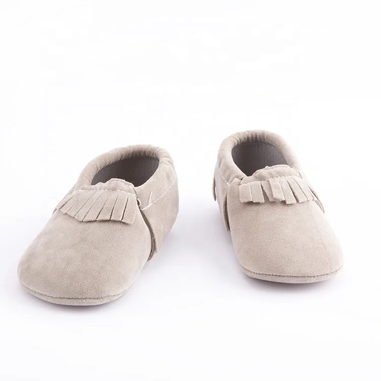 
Baby Nubuck Vamp Soft Sole Toddler Casual Loafers Boat Shoes Crib Shoes 