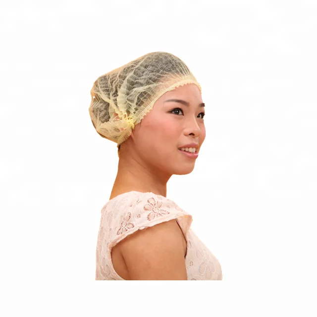 
Machine Made Non Woven Mushroom Clip Cap Surgical Cap Disposable Hair Head Cover Bouffant Caps 