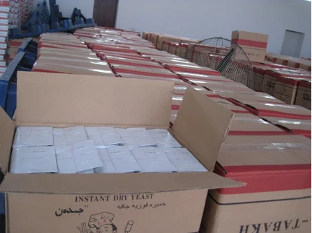 
500g sachets packing instant dry yeast for bakery with high fermentation 