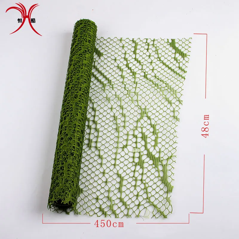 pink decorative poly floral mesh for wrapping flower