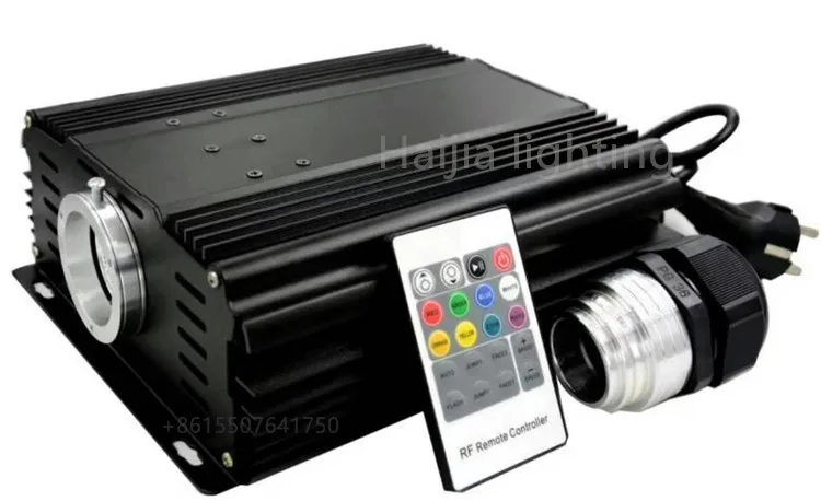 3 years Warranty low price customized large or small connector outdoor waterproof led fiber optic light source illuminator