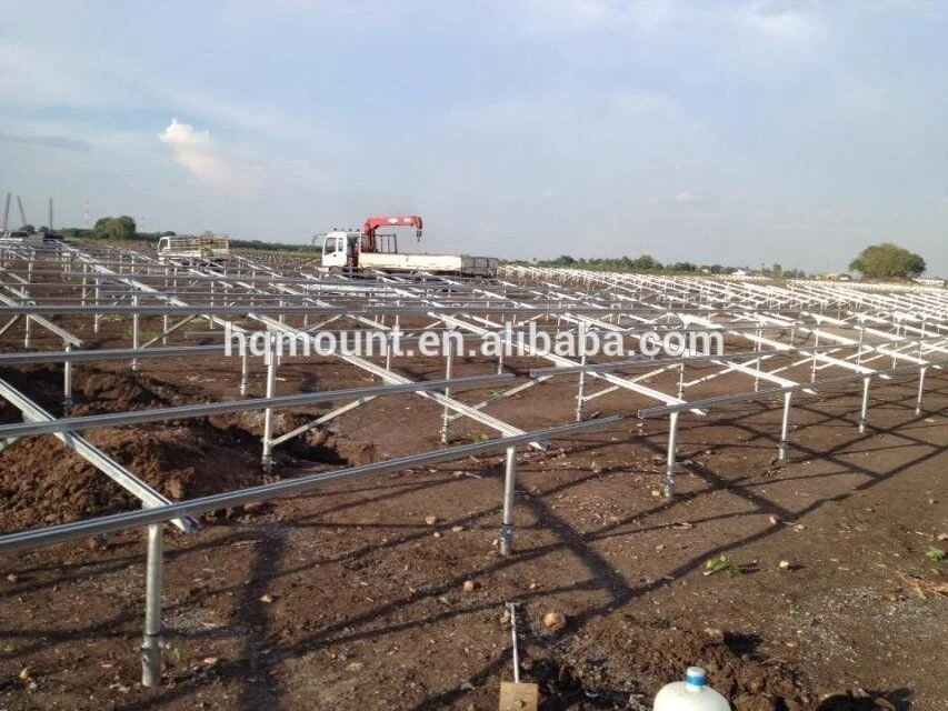 Solar Ground Mount Hot Dip Galvanized Ground Screw Anchors