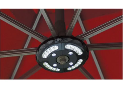 Wholesale Outdoor Hawaii 350cm Patio Sunshade Gardens Double Canopy  Round Oxford Fabric Large Parasol  Beach Umbrella